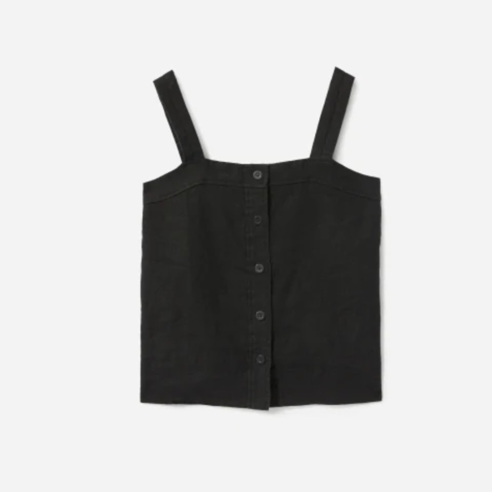 EVERLANE Linen Picnic Top